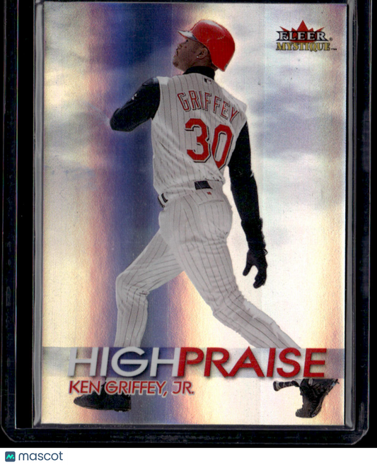 2000 Fleer Mystique Ken Griffey Jr High Praise