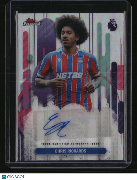 2025-26 Finest Premier League Chris Richards Finest Autographs