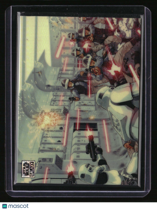 2025 Topps Chrome Star Wars Galaxy Boarding Party #/99