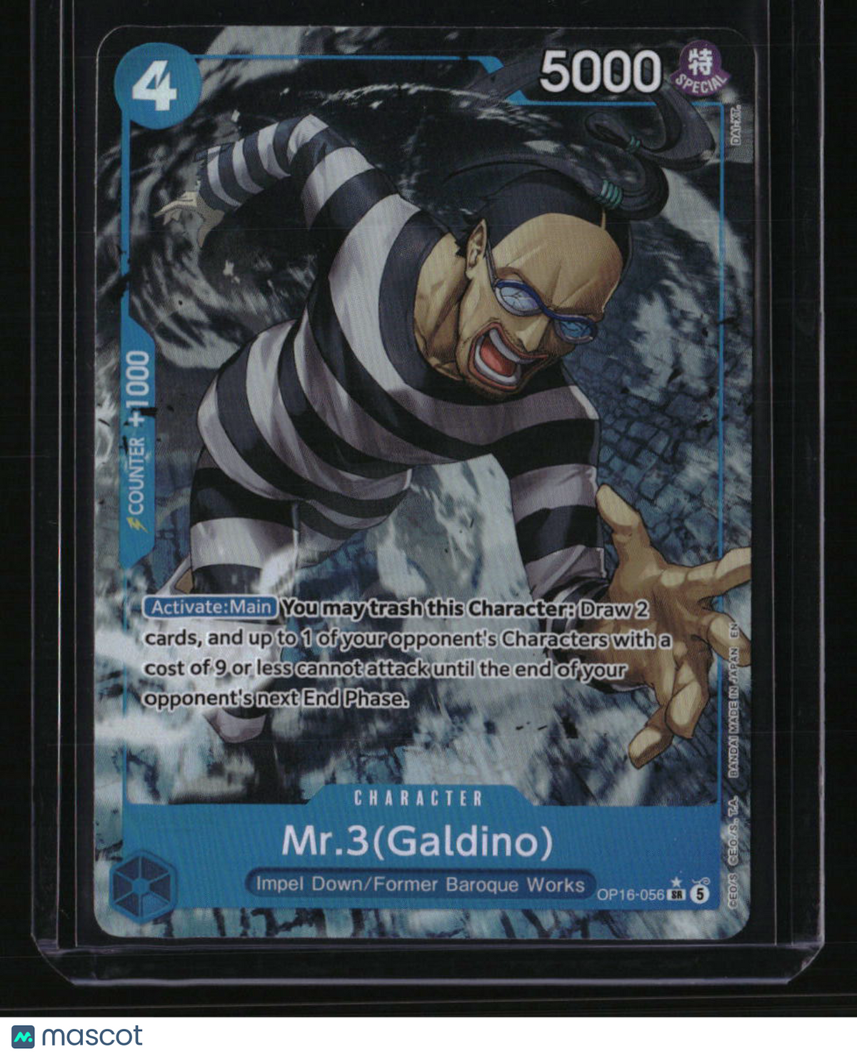 The Time of Battle Mr.3(Galdino) (056) (Alternate Art)