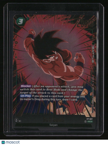 Fusion World Promotion Cards and Packs Son Goku - FP-027 (Gold)
