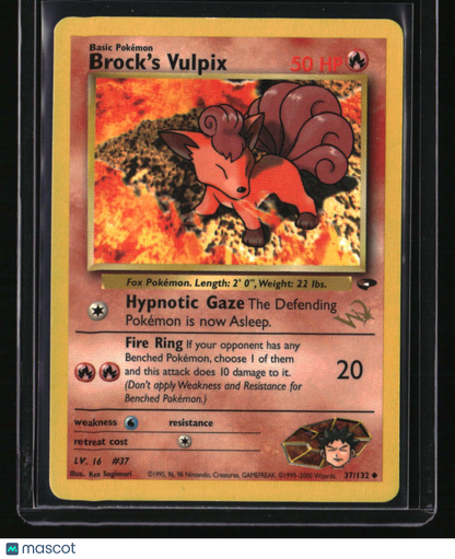 WoTC Promo Brock's Vulpix [W Stamped]