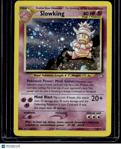Neo Genesis Slowking