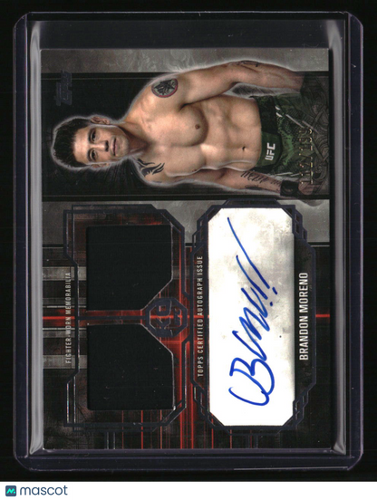 2025 Topps Knockout UFC Brandon Moreno Tier One Dual Relic Autographs #/199