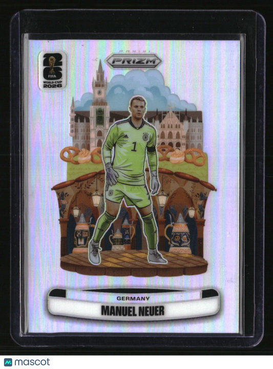2026 Panini Prizm FIFA World Cup Manuel Neuer National Landmarks