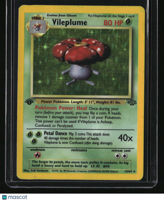 1st Edition Jungle Vileplume (15)