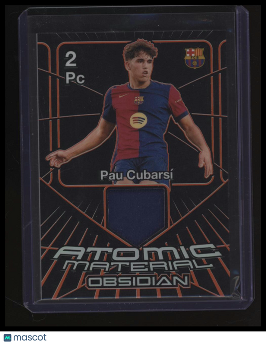 2024-25 Panini Obsidian Pau Cubarsi Atomic Material Electric Etch Orange #/99