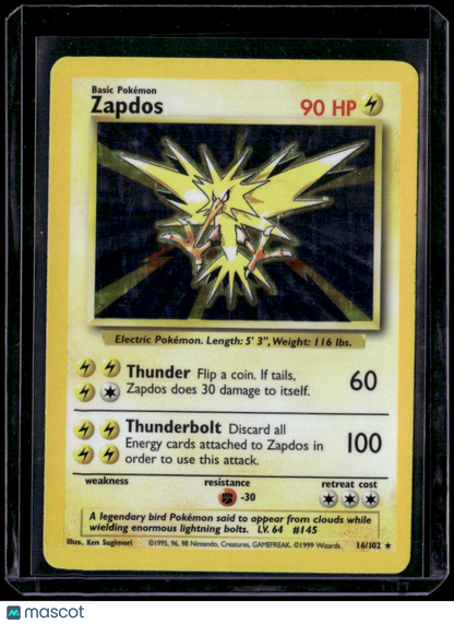 Base Set Zapdos