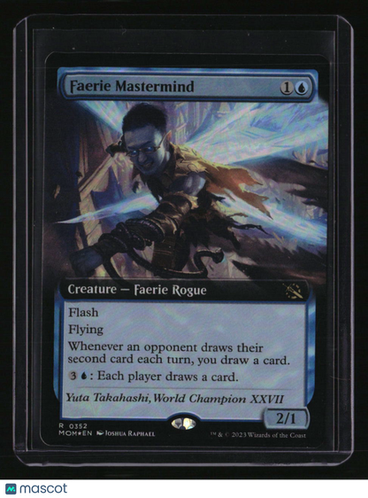 March of the Machine Faerie Mastermind (Extended Art) Foil