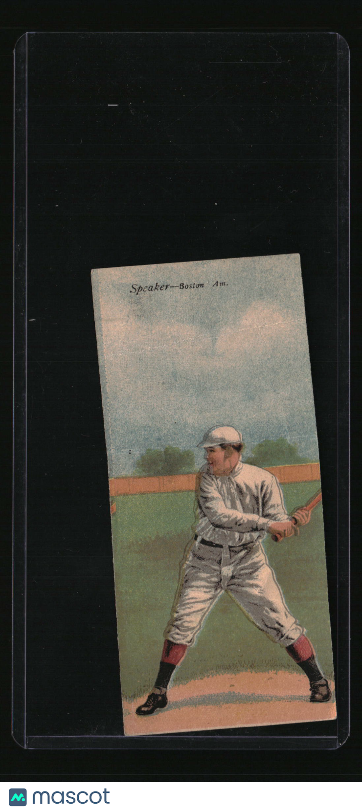 1911 Mecca Double Folders T201 Tris Speaker / Larry Gardner