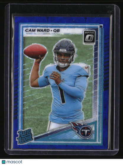 2025 Donruss Optic Cam Ward Blue Scope