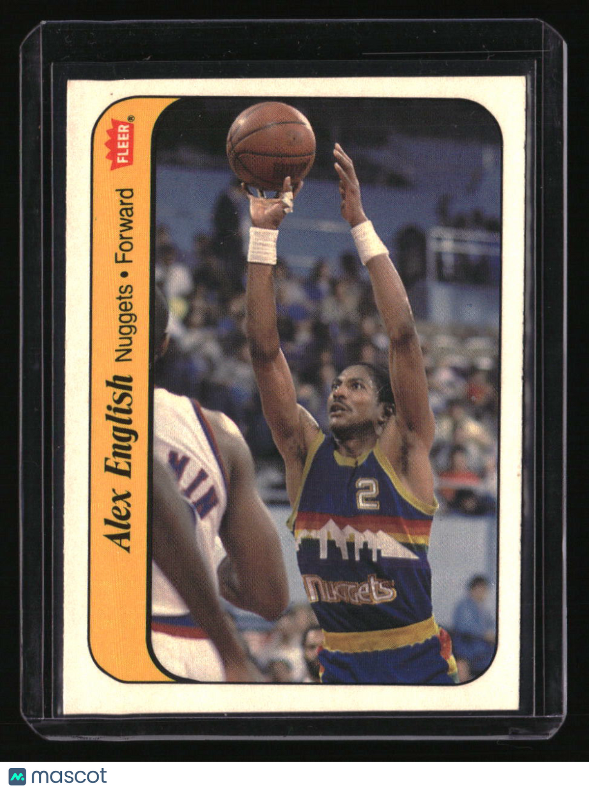 1986-87 Fleer Alex English Stickers