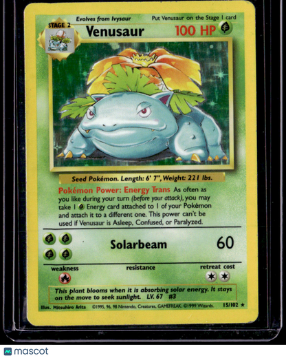 Base Set Venusaur