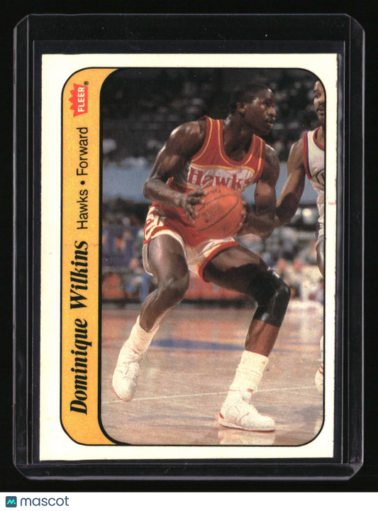 1986-87 Fleer Dominique Wilkins Stickers