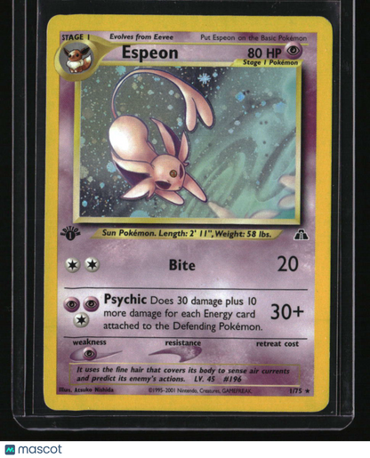 1st Edition Neo Discovery Espeon (1)