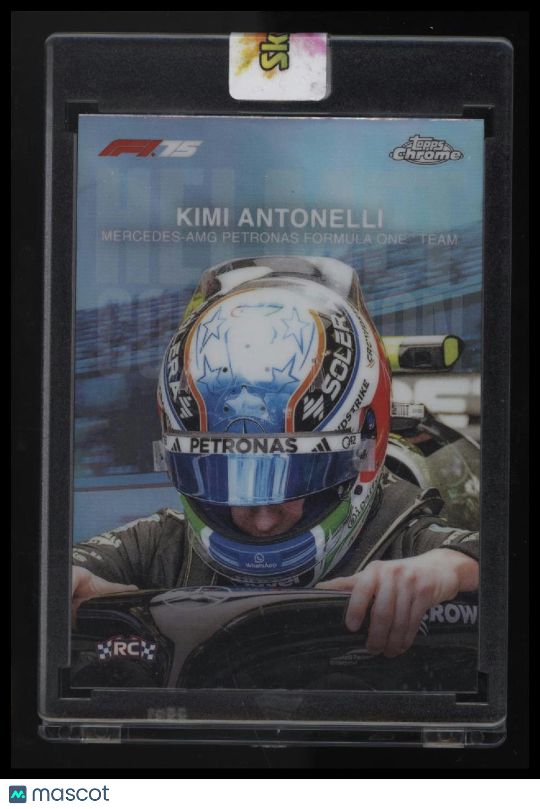2025 Topps Chrome Formula 1 Kimi Antonelli Helmet Collection