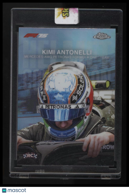 2025 Topps Chrome Formula 1 Kimi Antonelli Helmet Collection