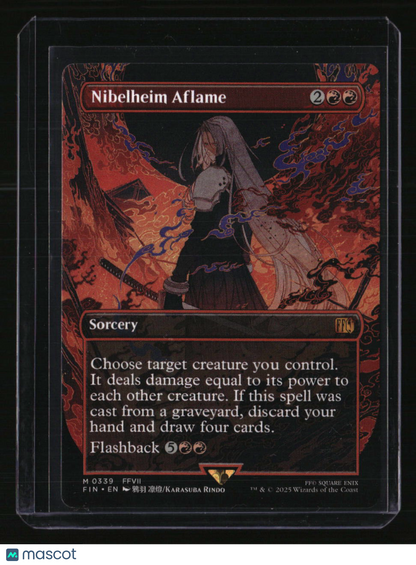 FINAL FANTASY Nibelheim Aflame (Borderless)