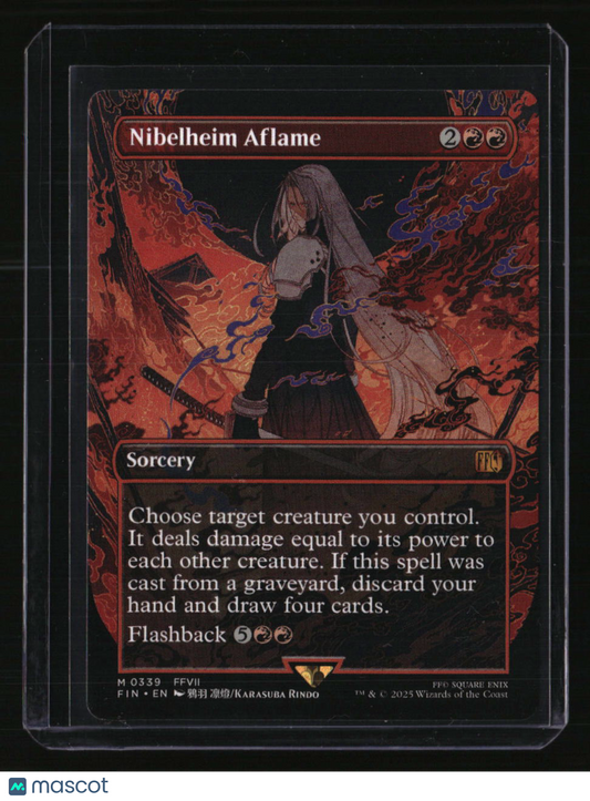 FINAL FANTASY Nibelheim Aflame (Borderless)