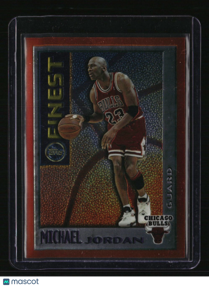 1995-96 Finest Michael Jordan Mystery Orange Border
