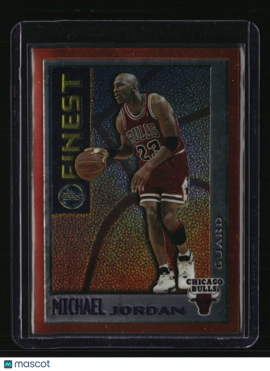 1995-96 Finest Michael Jordan Mystery Orange Border