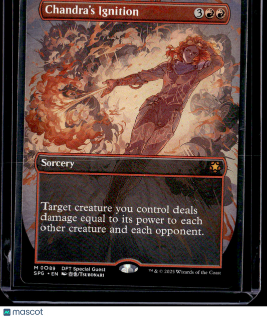 Special Guests Chandra's Ignition (Borderless)