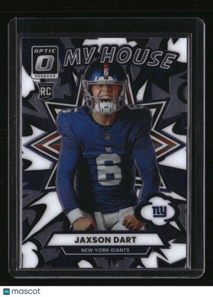 2025 Donruss Optic Jaxson Dart My House