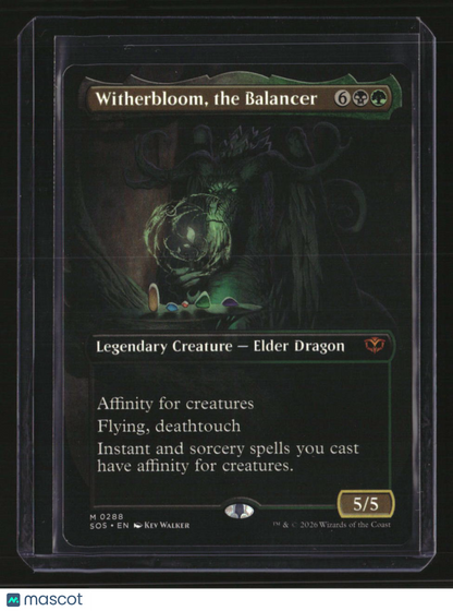 Secrets of Strixhaven Witherbloom, the Balancer (Borderless)
