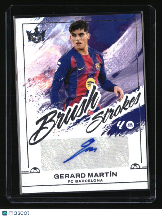 2025-26 Panini Pitch Kings Soccer Gerard Martin Brush Strokes Autograph