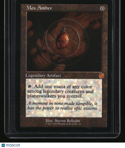 The Brothers' War: Retro Frame Artifacts Mox Amber