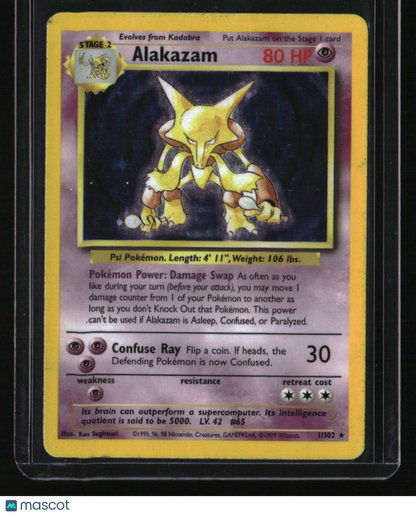 Base Set Alakazam