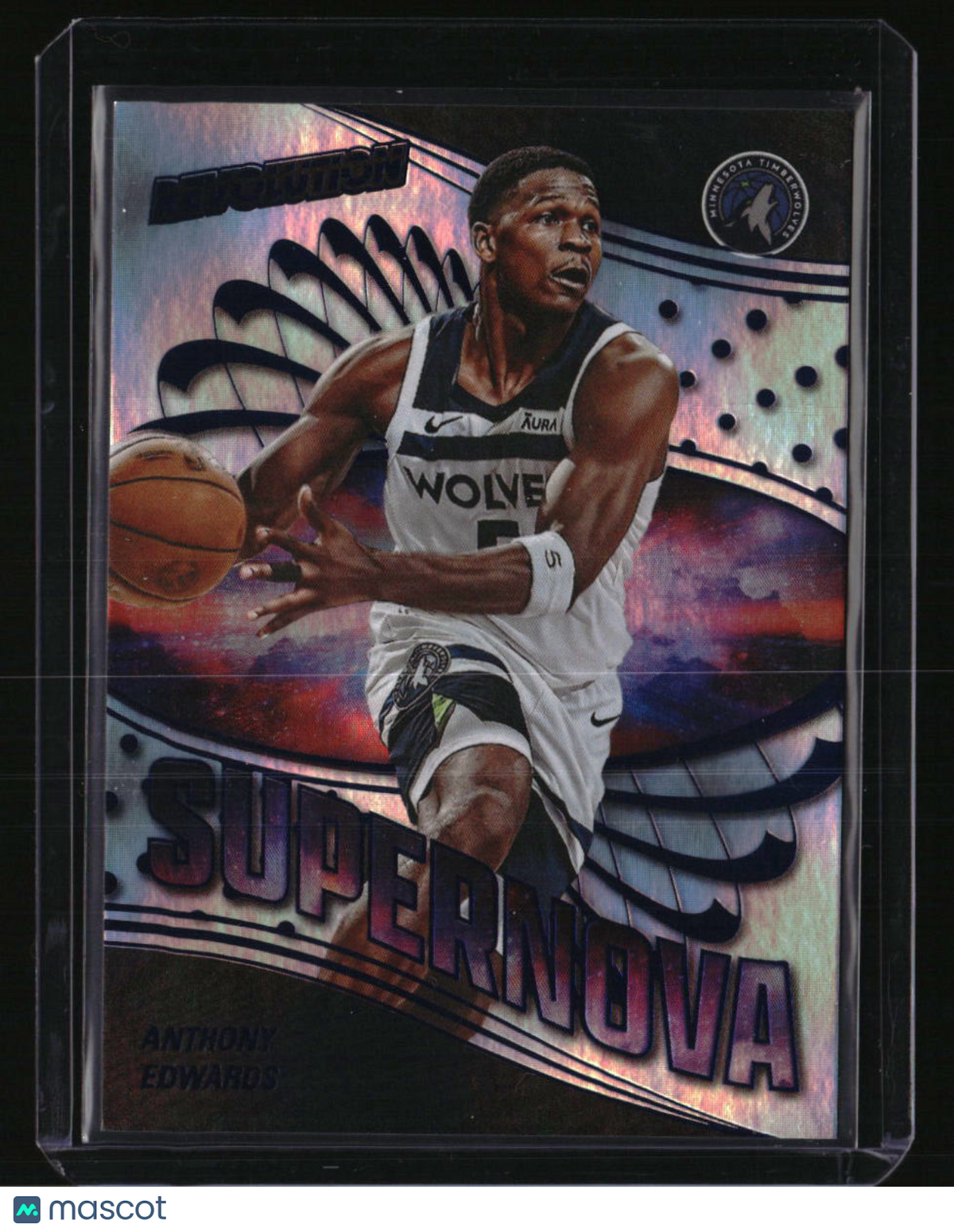 2024-25 Panini Revolution Anthony Edwards Supernova #/25