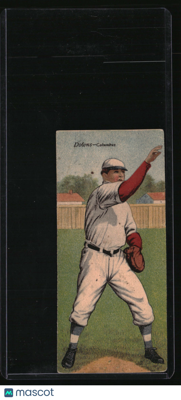 1911 Mecca Double Folders T201 Red Downs / Fred Odwell