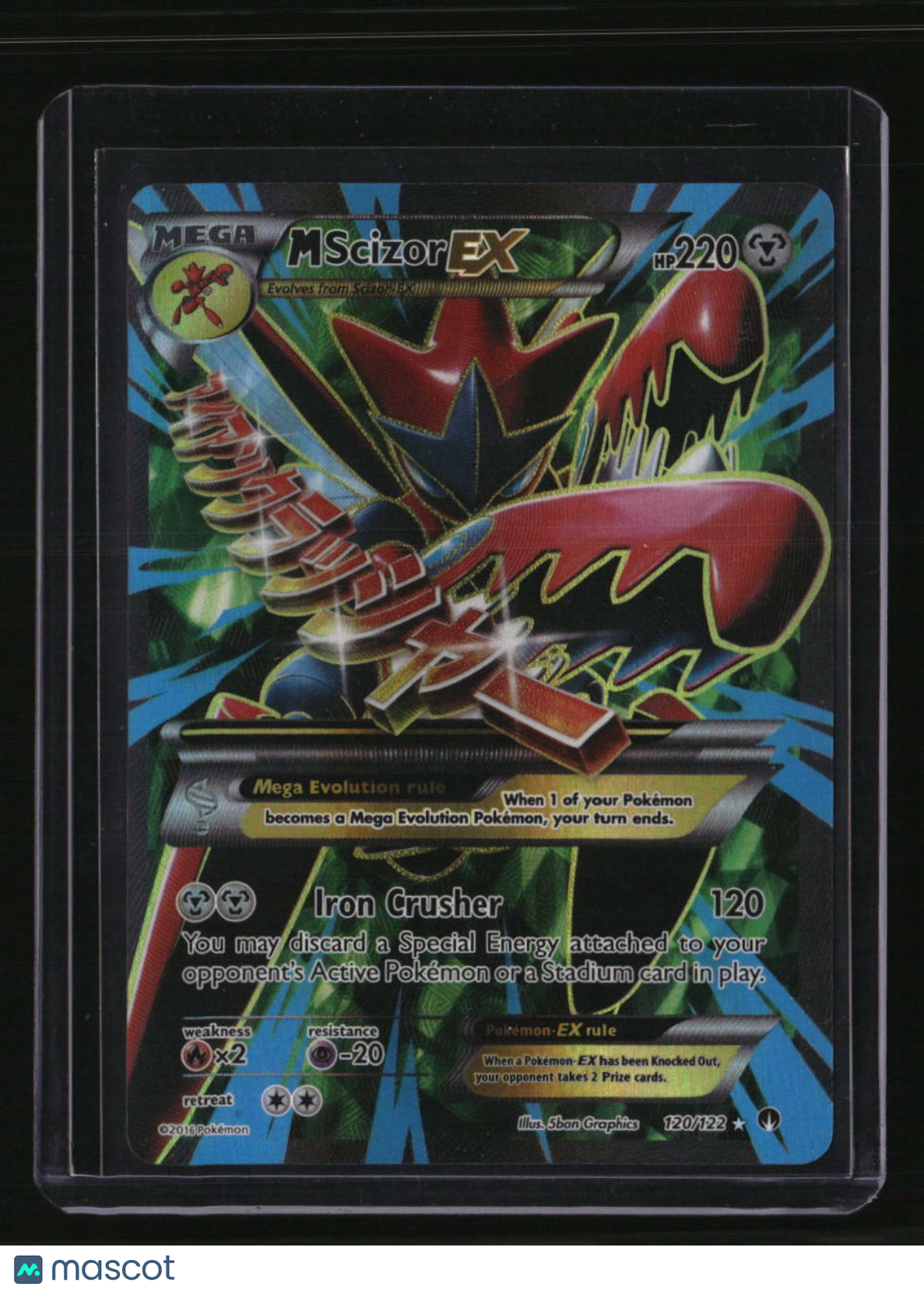 XY - BREAKpoint M Scizor EX (Full Art)