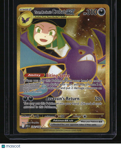 SV10: Destined Rivals Team Rocket's Crobat ex