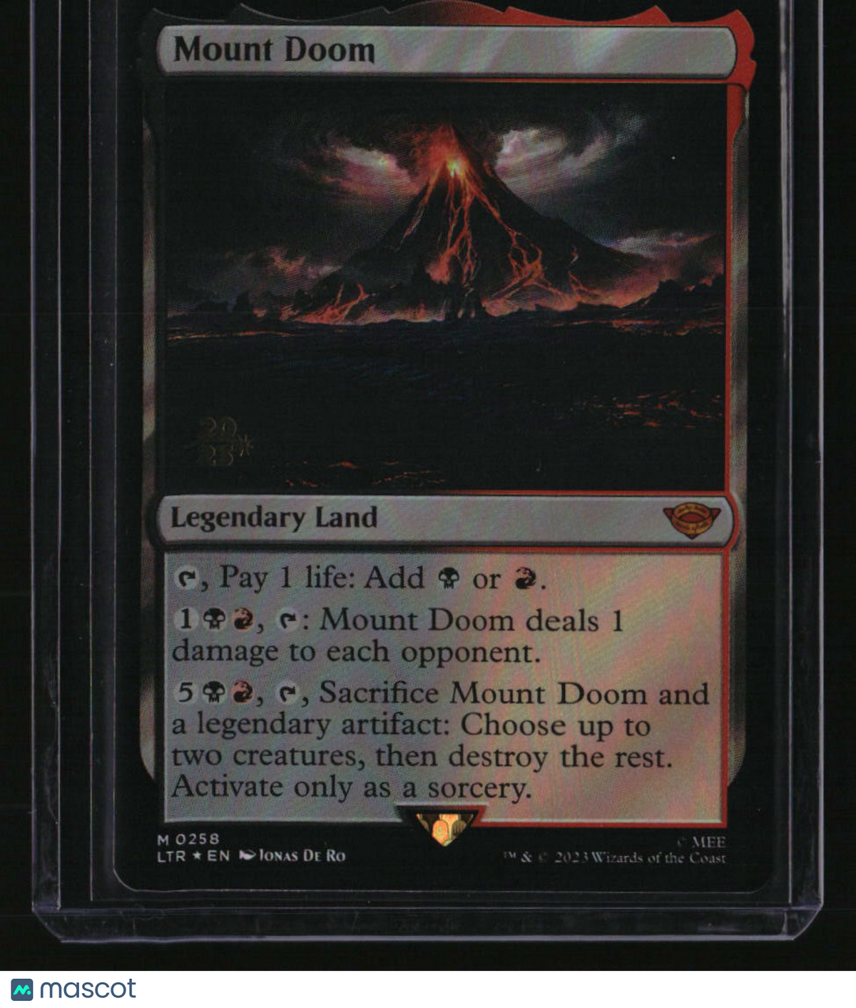 Prerelease Cards Mount Doom