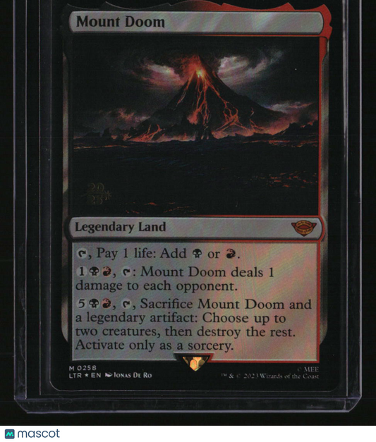Prerelease Cards Mount Doom