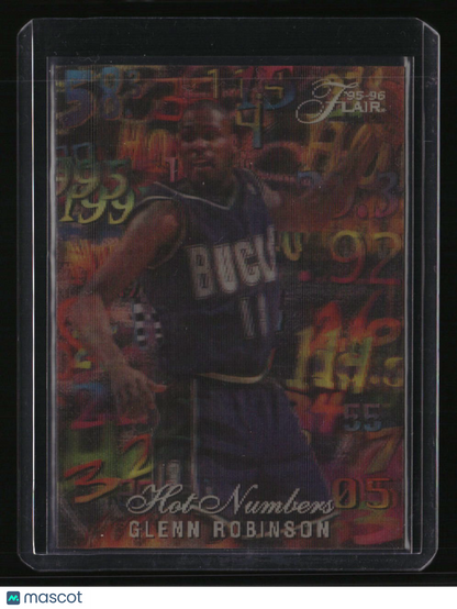 1995-96 Flair Glenn Robinson Hot Numbers