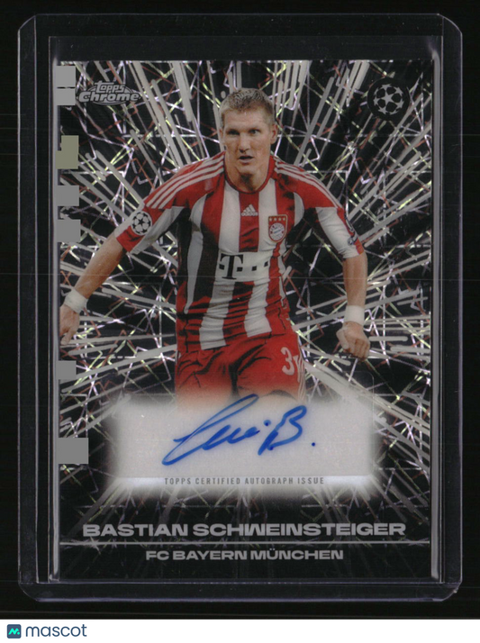 2025-26 Topps Chrome UEFA CC Bastian Schweinsteiger Black Lazer Autographs