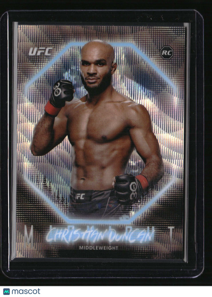 2025 Topps Midnight UFC Christian Duncan Moonbeam
