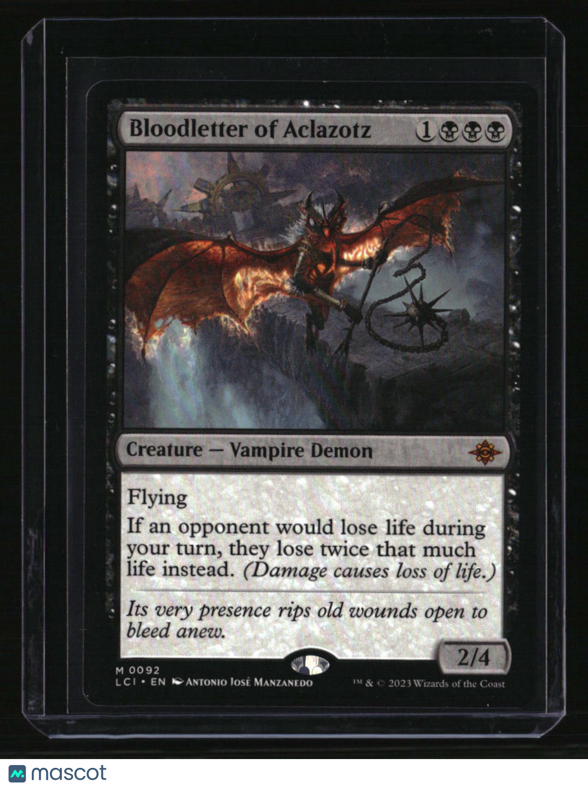 The Lost Caverns of Ixalan Bloodletter of Aclazotz