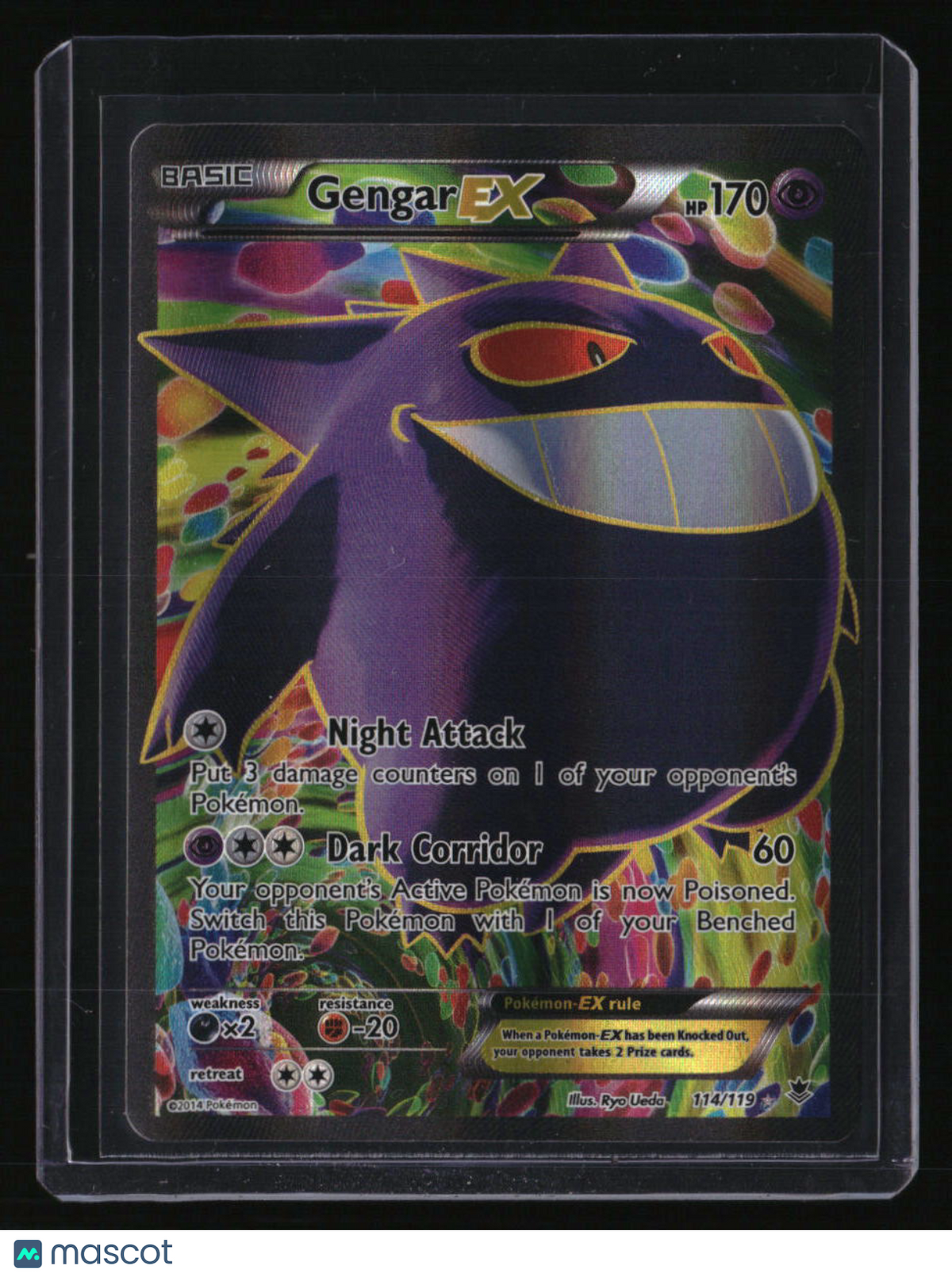 XY - Phantom Forces Gengar EX (114 Full Art)