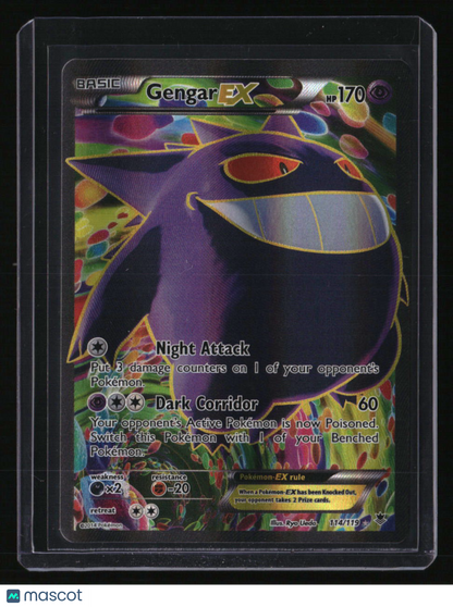 XY - Phantom Forces Gengar EX (114 Full Art)