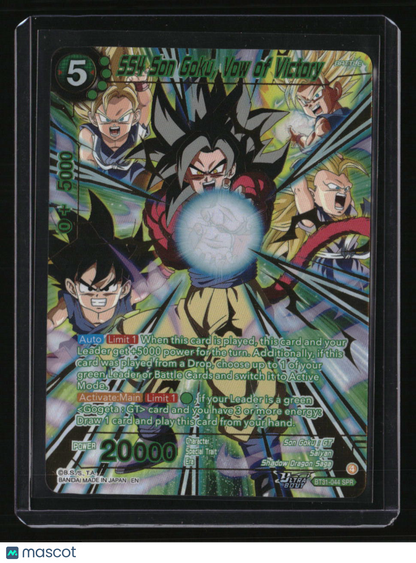 Impact Beyond Dimensions SS4 Son Goku, Vow of Victory (SPR)