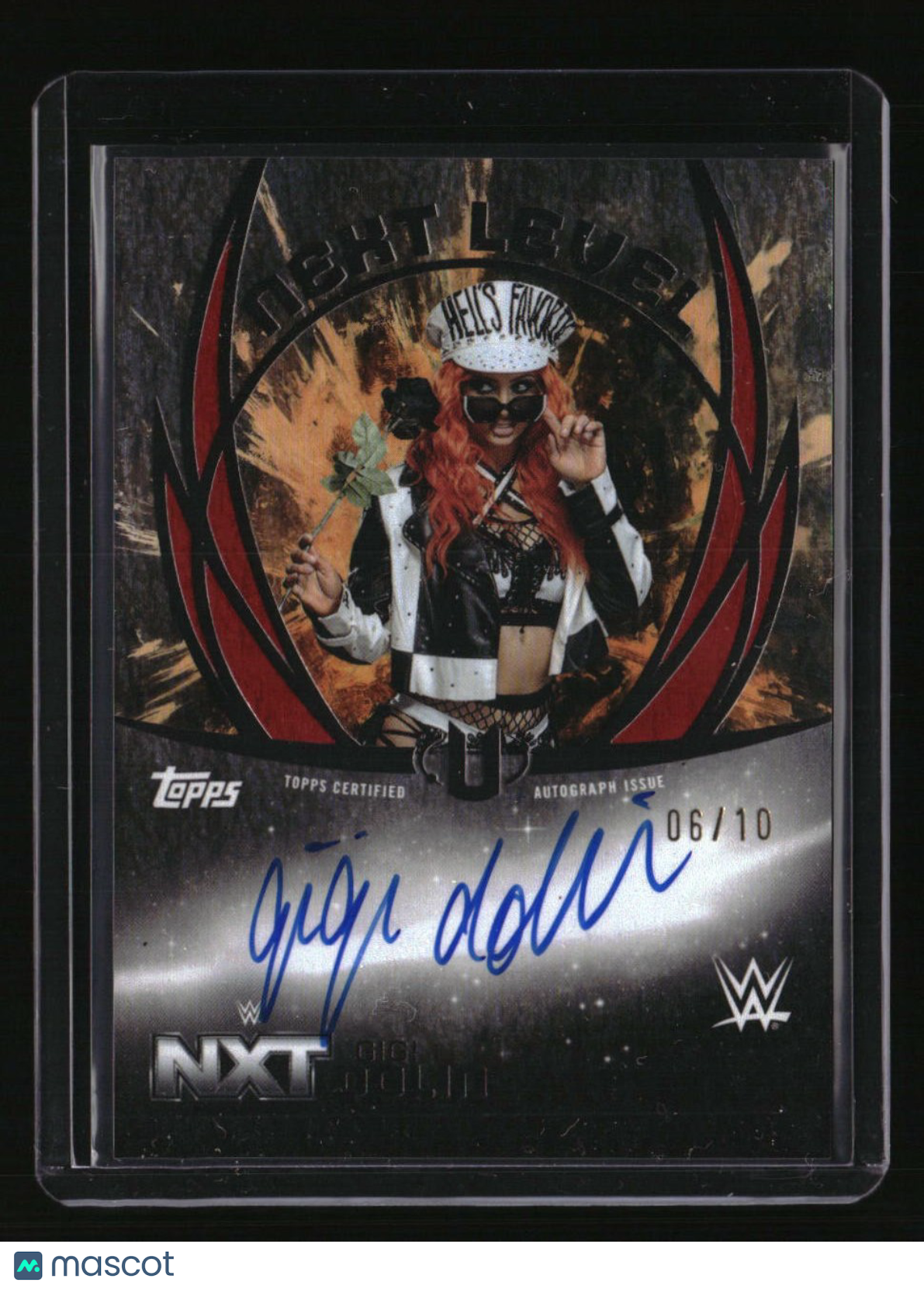 2025 Topps Universe WWE Gigi Dolin Next Level Autographs #/10