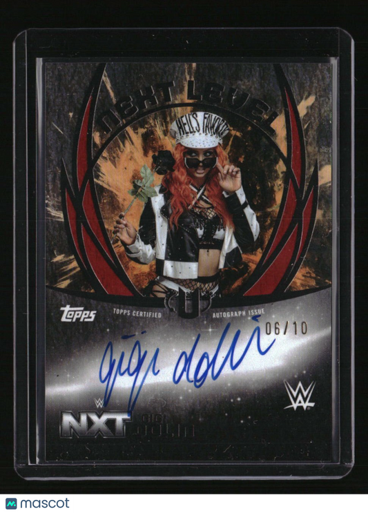 2025 Topps Universe WWE Gigi Dolin Next Level Autographs #/10