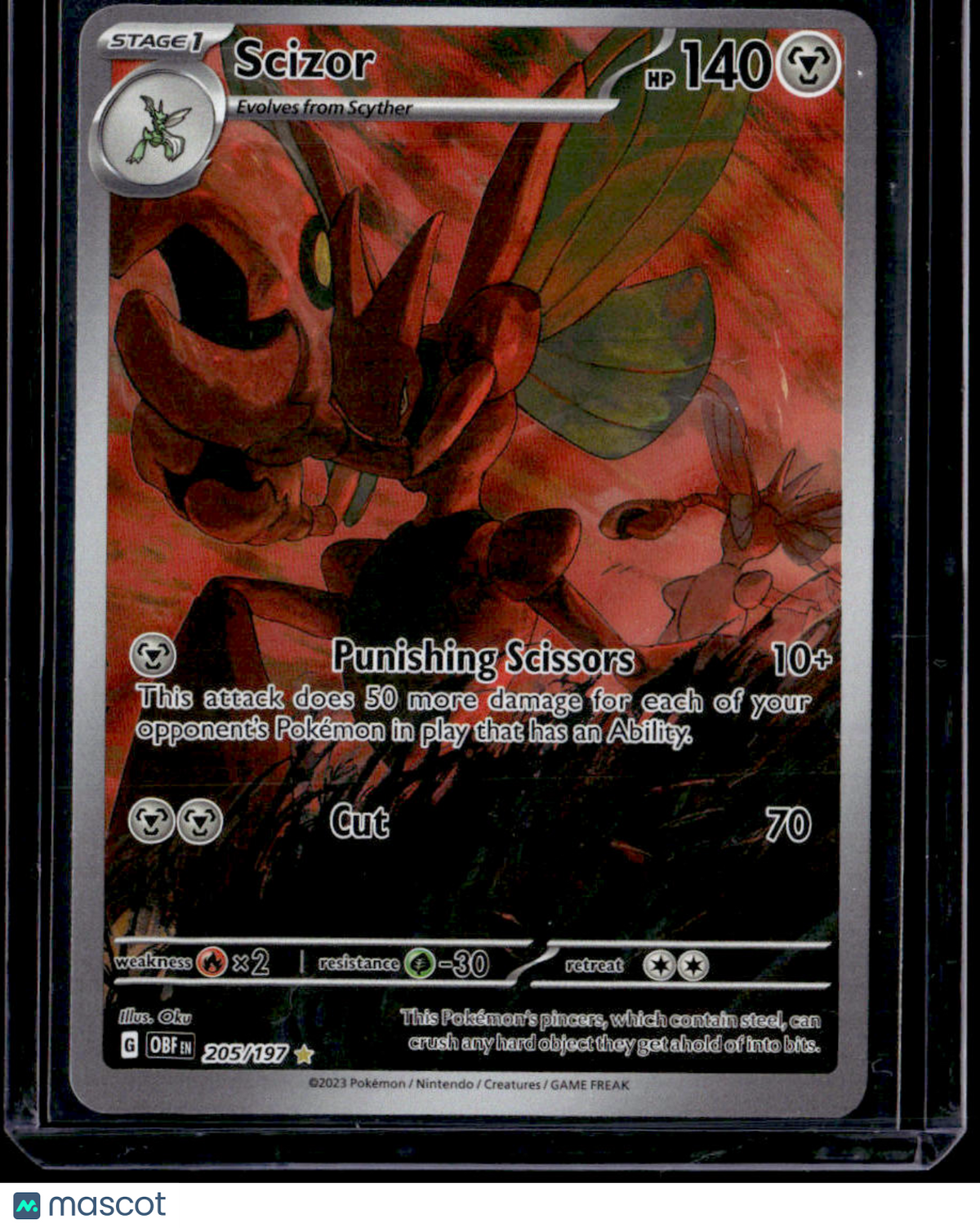 SV03: Obsidian Flames Scizor