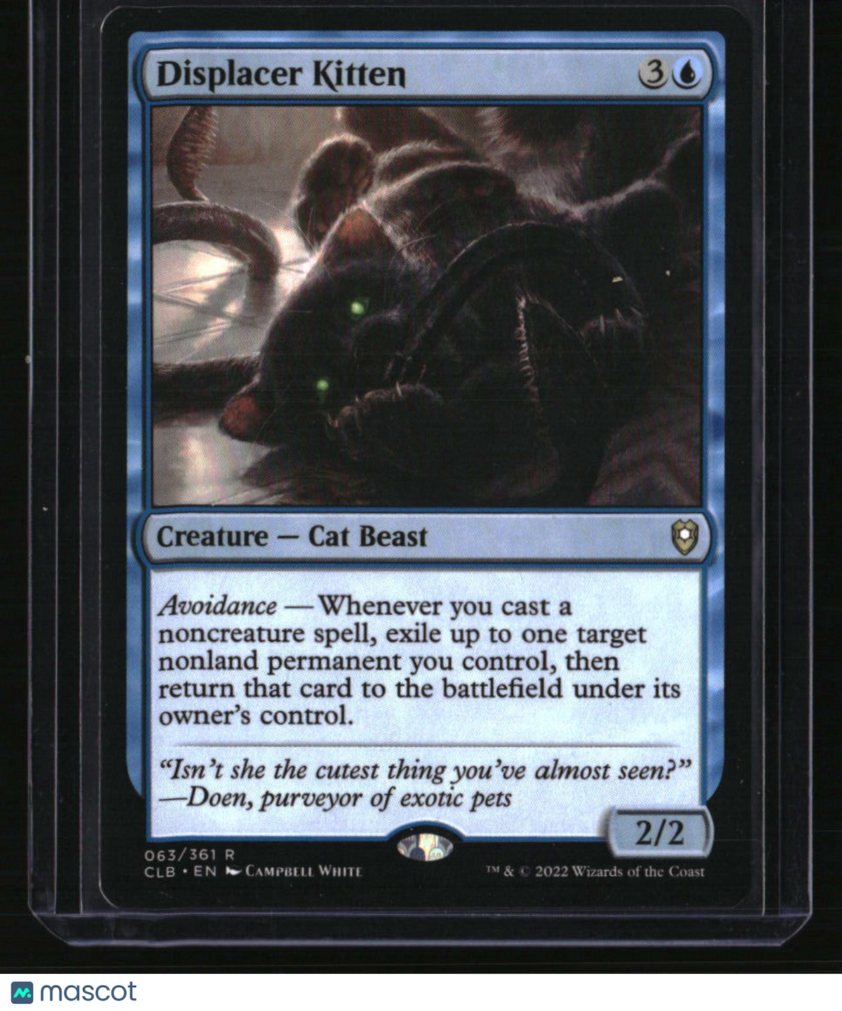 Commander Legends: Battle for Baldur's Gate Displacer Kitten