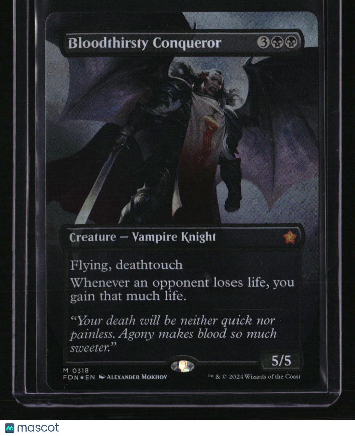 Foundations Bloodthirsty Conqueror (Borderless) Foil