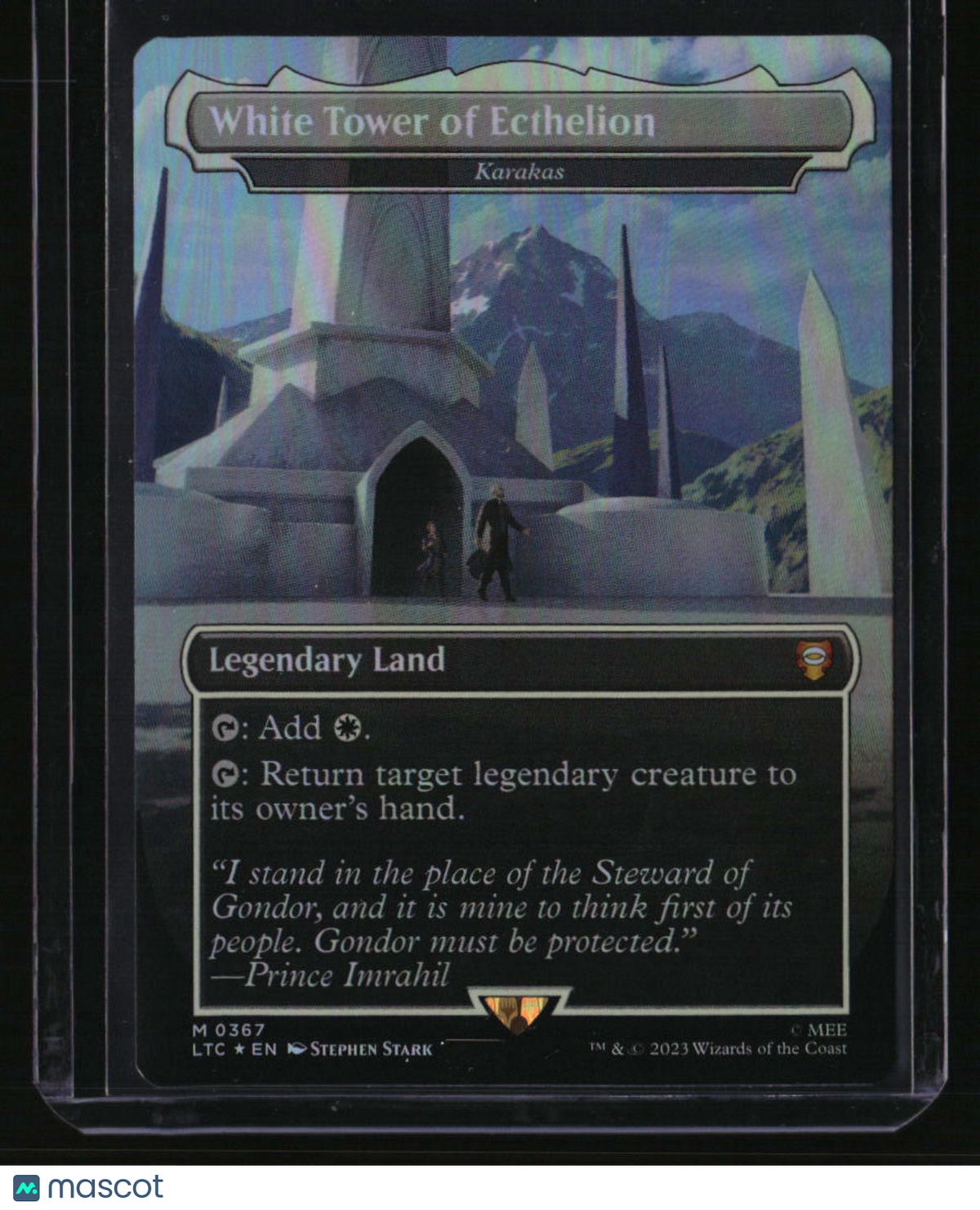 The Lord of the Rings: Tales of Middle-earth White Tower of Ecthelion Foil